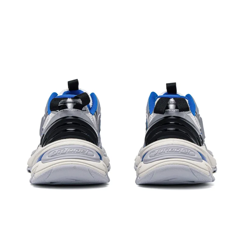 OLD ORDER Turbo GT Low Top Running Shoes Unisex White Blue-2