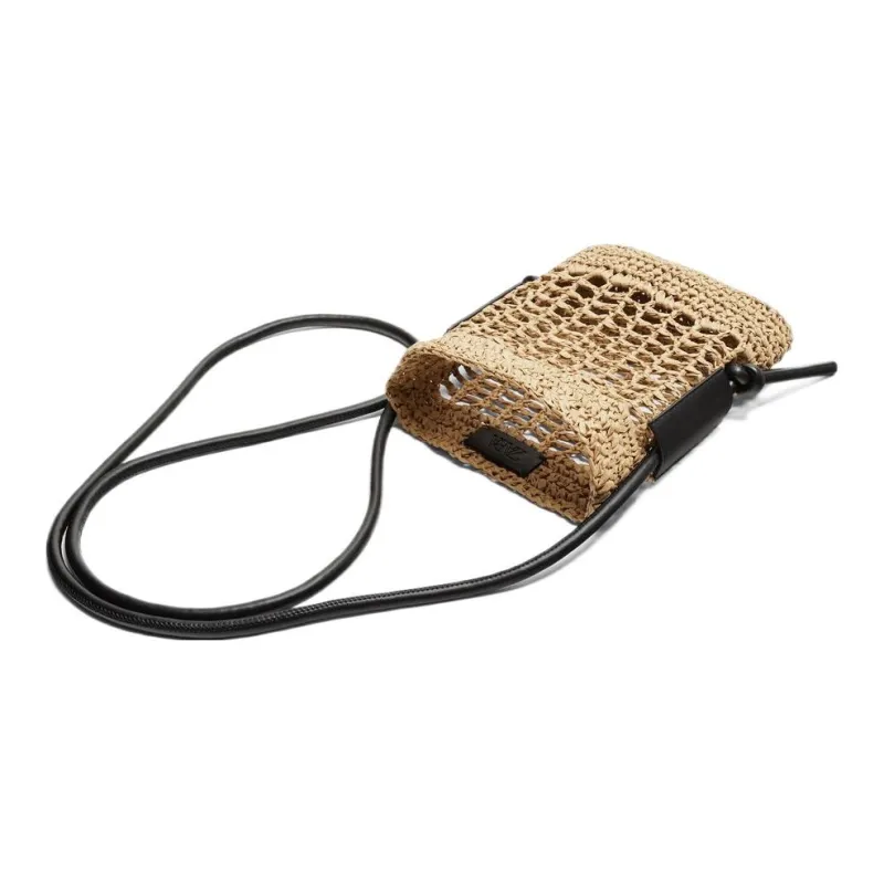 ZARA Polyurethane Shoulder Bag Men's Sandy Brown-2