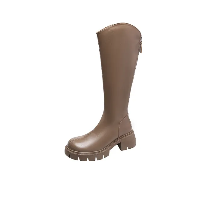 GRACEGIFT Knee-high Boots 5.5cm Women's-6