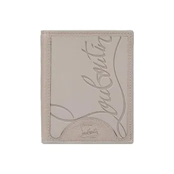 CL LUBOTING Leather Wallet Regular Unisex Gray
