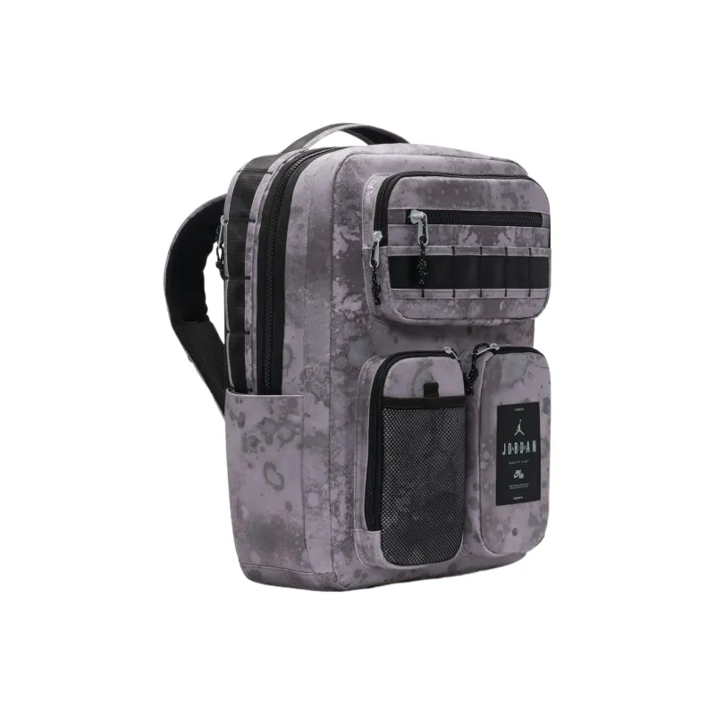 Jordan Polyester Backpack Regular Men's Medium Gray/Black-1