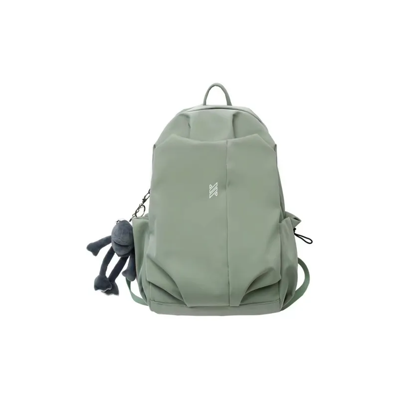 NOMK Nylon Fabric Backpack Regular Unisex Multicolor-34