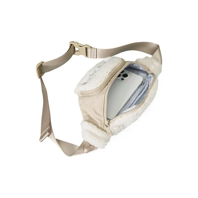 Skechers Cotton Fanny Pack Trumpets Unisex Heather Cord Gray-3