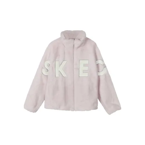 Skechers Velvet Jackets Women's Orchid Color/0200