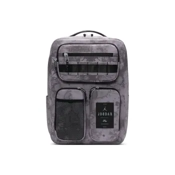 Jordan Polyester Backpack Regular Men's Medium Gray/Black