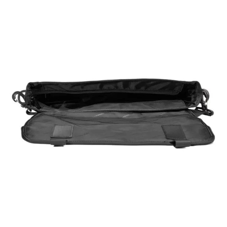 Skechers Fabric Shoulder Bag, Crossbody Bag Trumpets Unisex Black-3