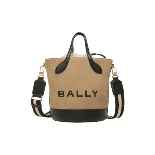 BALLY Fabric One Shoulder Handbags Women's Brown