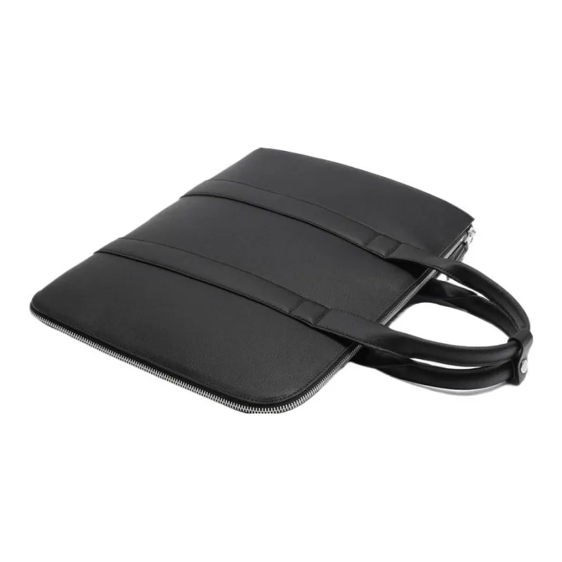 ZARA Polyurethane Briefcases Handbags Regular Men's Black-1