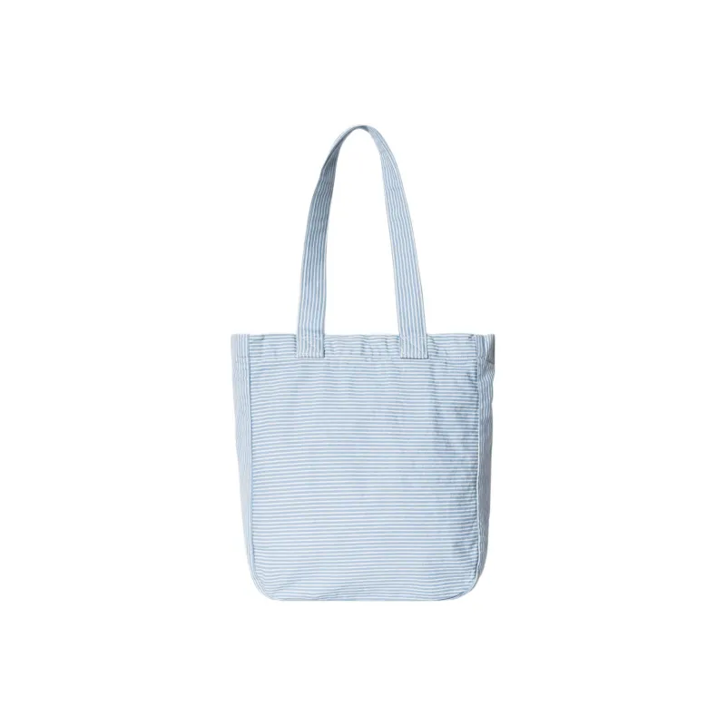 Carhartt WIP Cotton Tote Bag, Shopping Bag, Shoulder Bag Unisex Blue/White-2