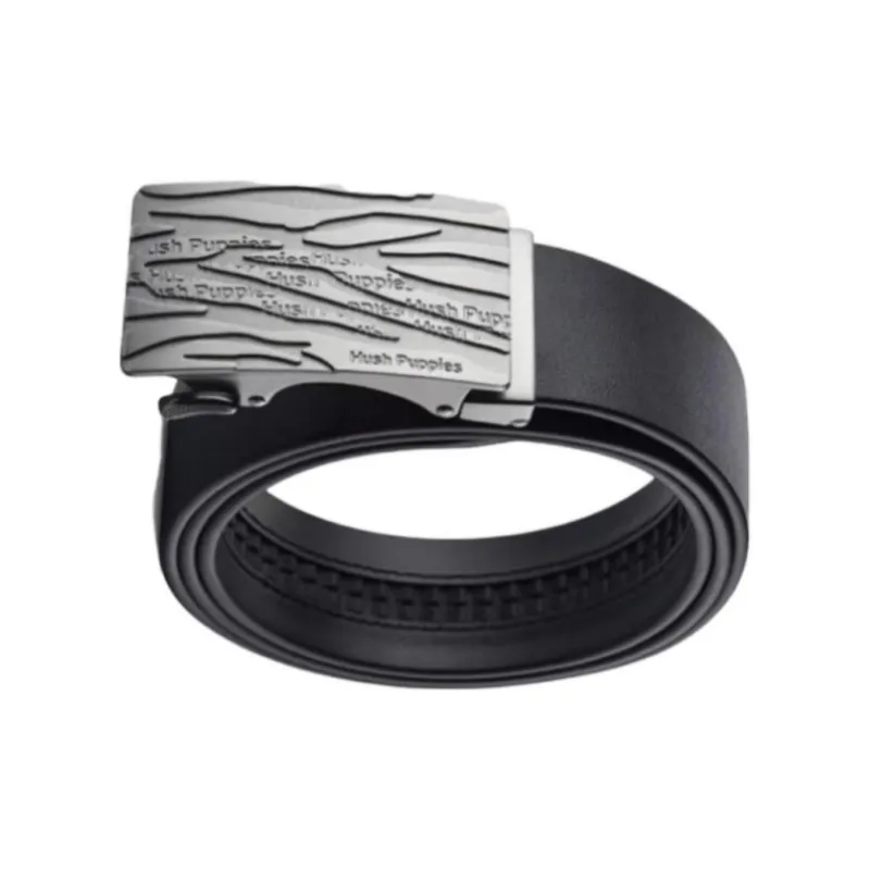 Hush Puppies Cow Leather Leather Belts Men's Width  3.5cm-3