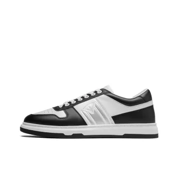 ROBERTA DI CAMERINO Low Top Skateboard Shoes Men's Black White
