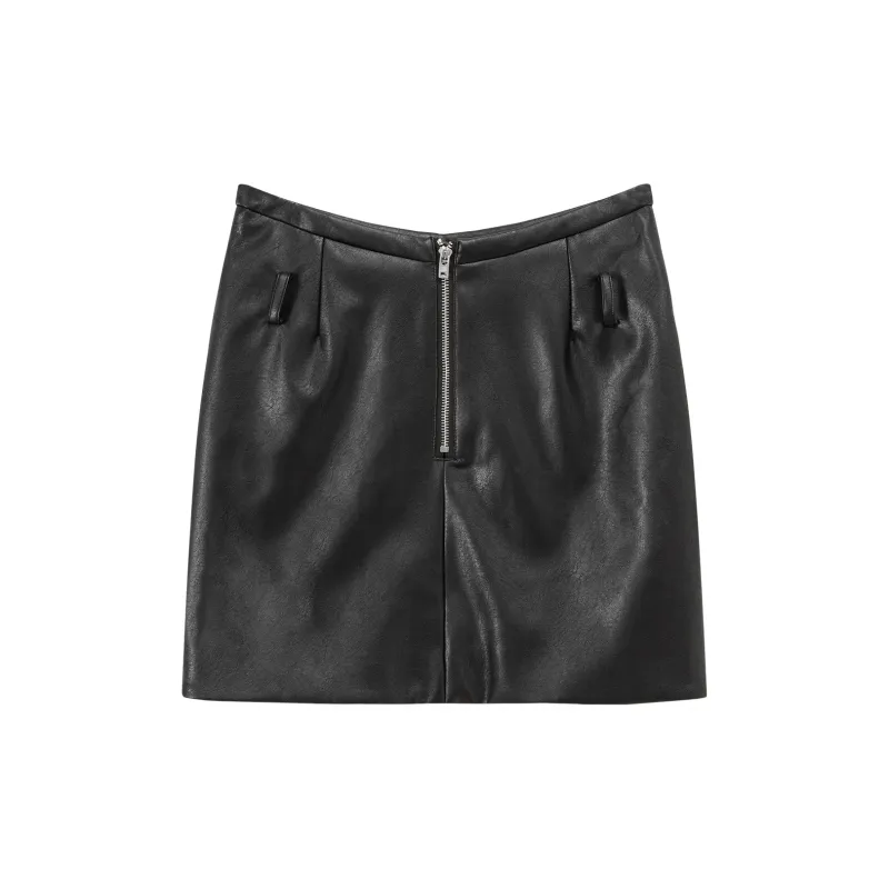 CHUU Casual Short Skirts Women's Black-1