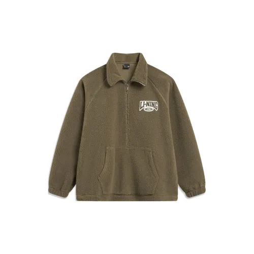 LINING Sports Life Collection Sweatshirts Unisex Teak Brown