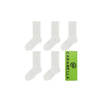 Caramella Knee High Socks Unisex 5 Pack
