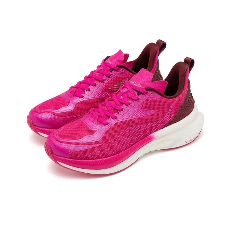 ONEMIX Shock Absorber Slip Resistant Low Top Running Shoes Unisex Onion Red-1