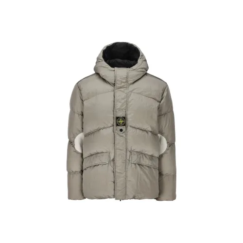 STONE ISLAND Down Jacket Men Green