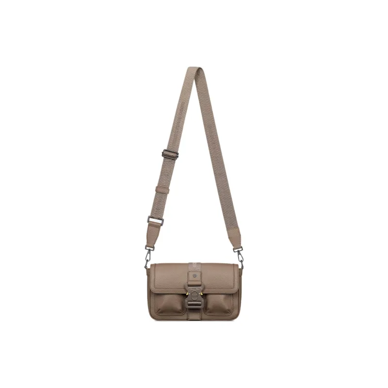 DIOR Hit The Road Grained Calfskin Shoulder Bag, Crossbody Bag Regular Men's Khaki-4