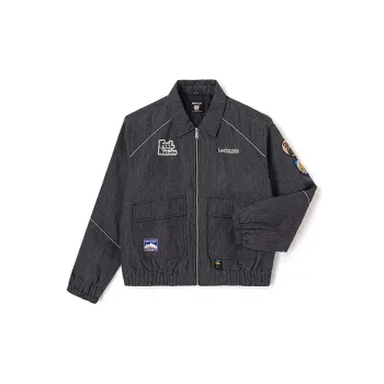 Lee Puffer Jackets Men Black Gray Color