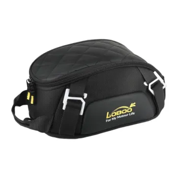 LOBOO Cycling Bag Unisex PU Leather 840D Nylon