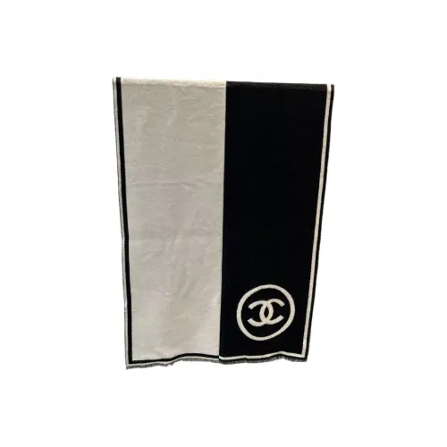 CHANEL Knit Scarves Unisex