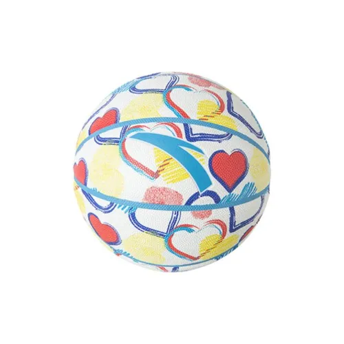 Anta Basketball Collection PU Basketball Blue Size 7 Ball Training Match Unisex