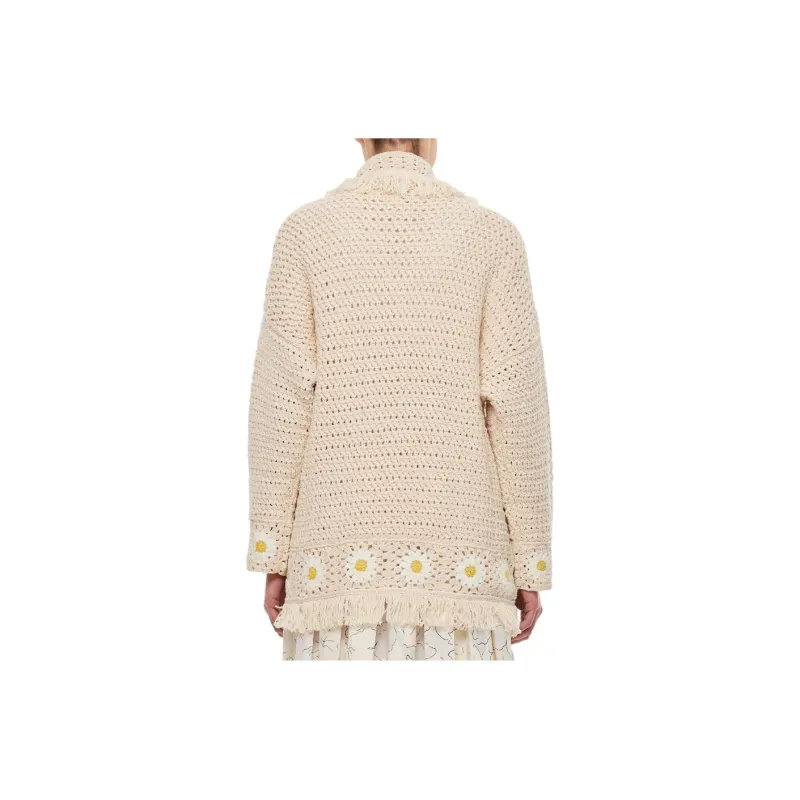 Alanui Daisy Crochet Cardigan-1