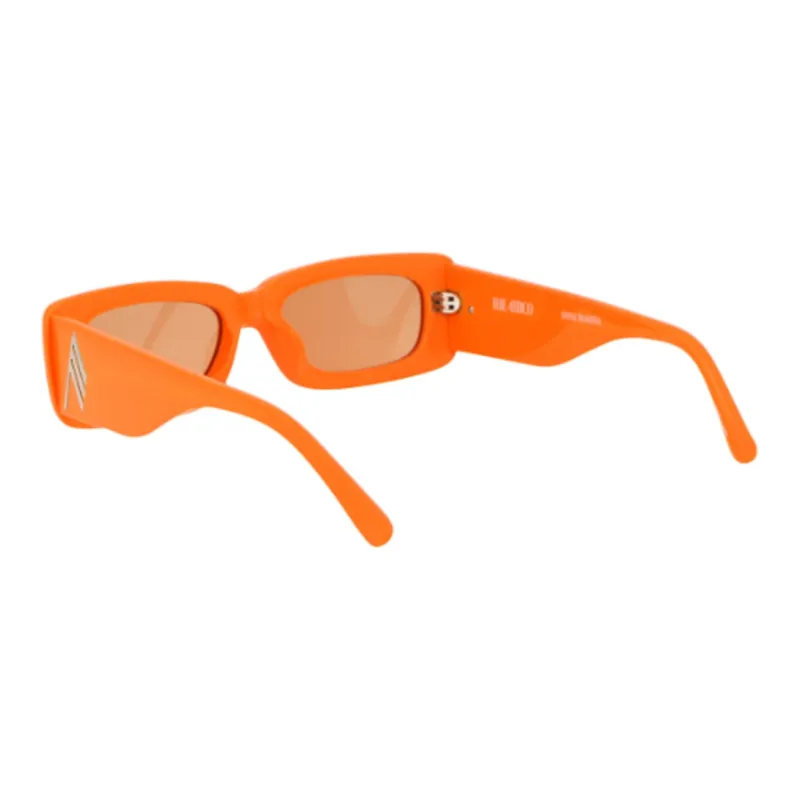 The Attico Rectangle Frame Mini Marfa Sunglasses-3