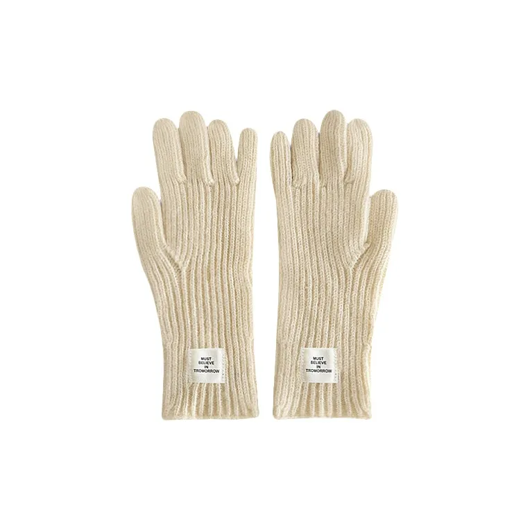 MUSTKOO Knit Gloves Women's-4