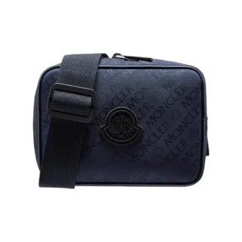 Moncler Polyester Crossbody Bag Regular Men's Electric Blue