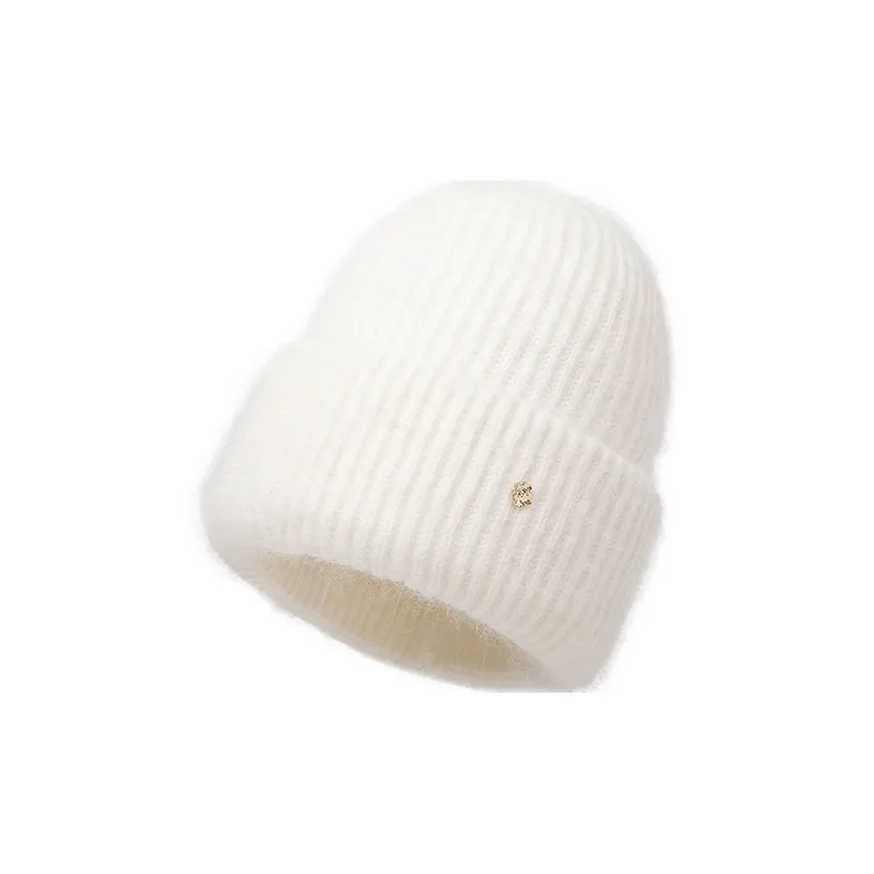 SIGGI STUDIOS Polyester Sheep Wool Rabbit Fur Beanies Unisex-2