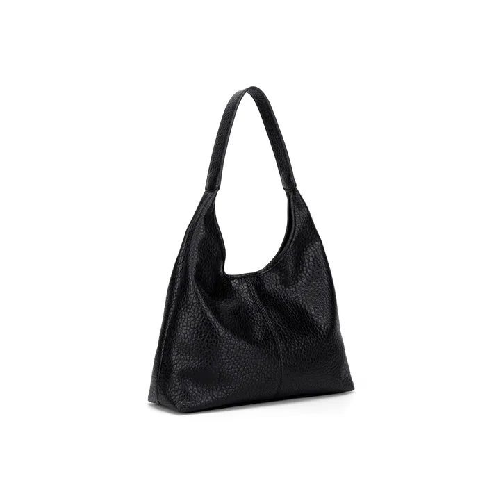 Simvay Clos PU One Shoulder Tote Tote Bag Shopping Bag Shoulder Bag Large Size Women's Ecru/Black/Coffee Brown-9