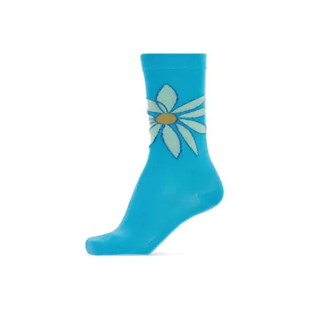 Jacquemus Les Chaussettes 'Aqua Print Green/Blue Flowers'