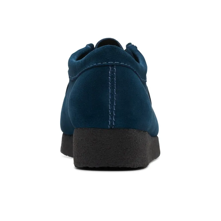 Clarks Originals WALLABEE Low Top Casual Shoes Women's Blue-3