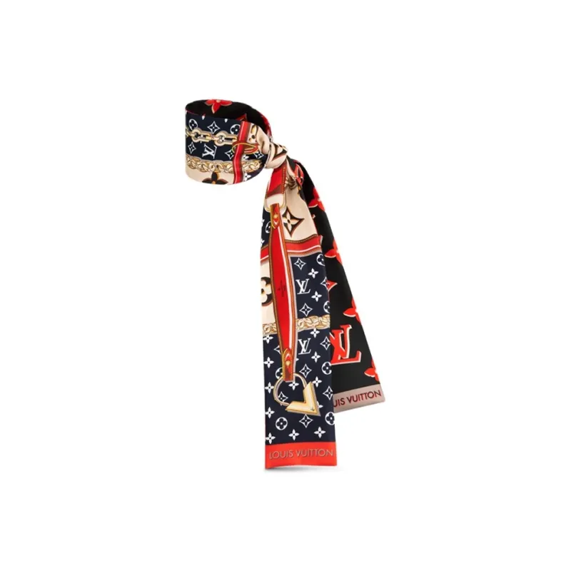 LOUIS VUITTON Silk Scarves Women's-1