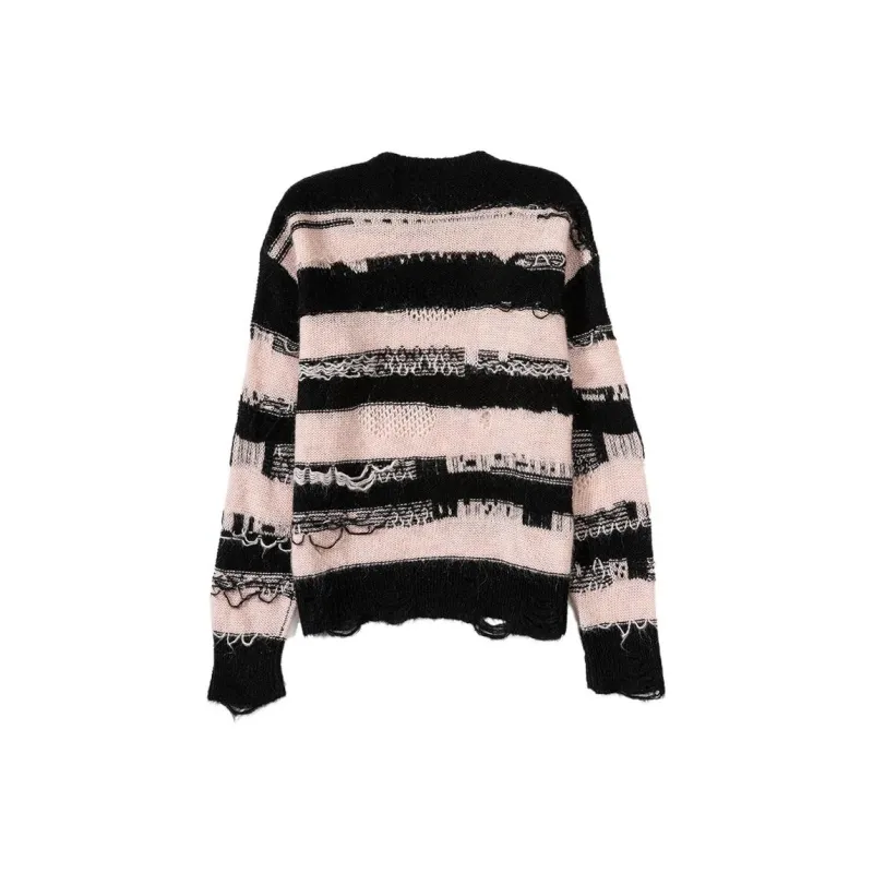 Charlie Luciano Sweater Unisex Pink Black-2