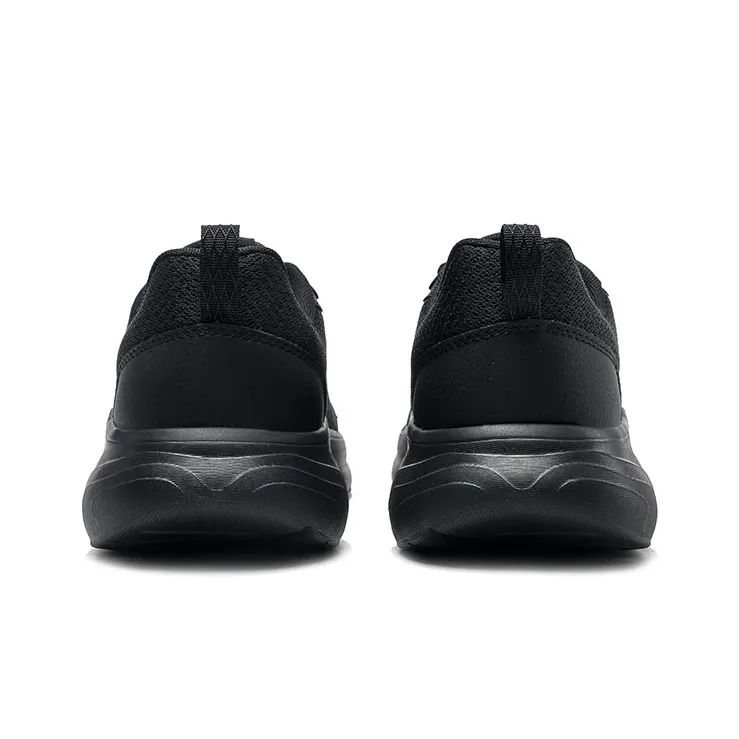 Anta Running Collection Anti Slip Wear Resistant Low Top Running Shoes Men's Black-4