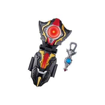 BANDAI Classic Ultraman Transformation Device Collection Ultraman Taiga Sound And Light Toy Assembled Models