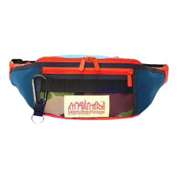 Manhattan Portage Nylon Fanny Pack Sling Bags Regular Unisex Camouflage/Blue/Orange/Yellow