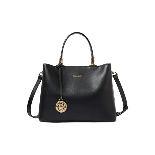 TUCANO Cow Leather Mom Bag Handbag Tubas Women's Black