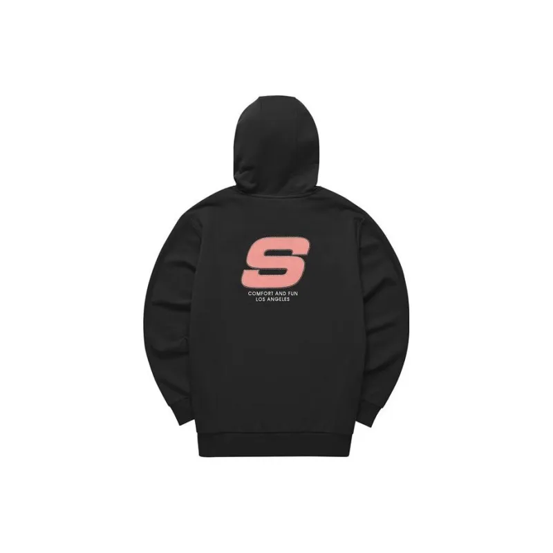 Skechers Colorful Sweatshirts Unisex Carbon Black/0018-1