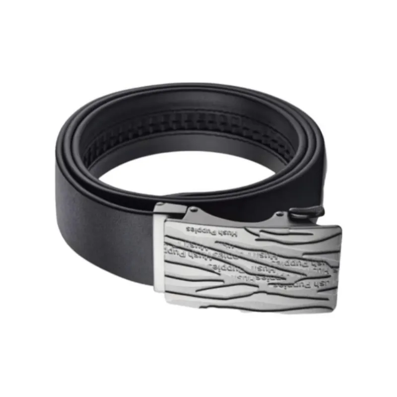 Hush Puppies Cow Leather Leather Belts Men's Width  3.5cm-5