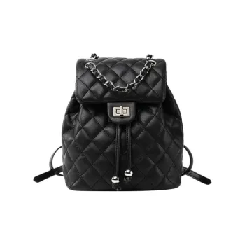 DAPHNE Cow Leather Backpack Women's Black