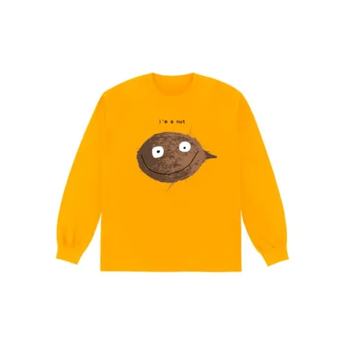 Cactus Plant Flea Market CPFM X Erewhon Co-branded Series Sweatshirts Unisex Orange Yellow