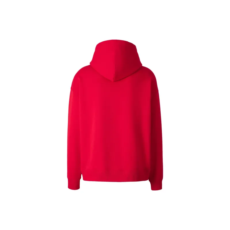 Valentino Logo Printed Drawstring Hoodie-1