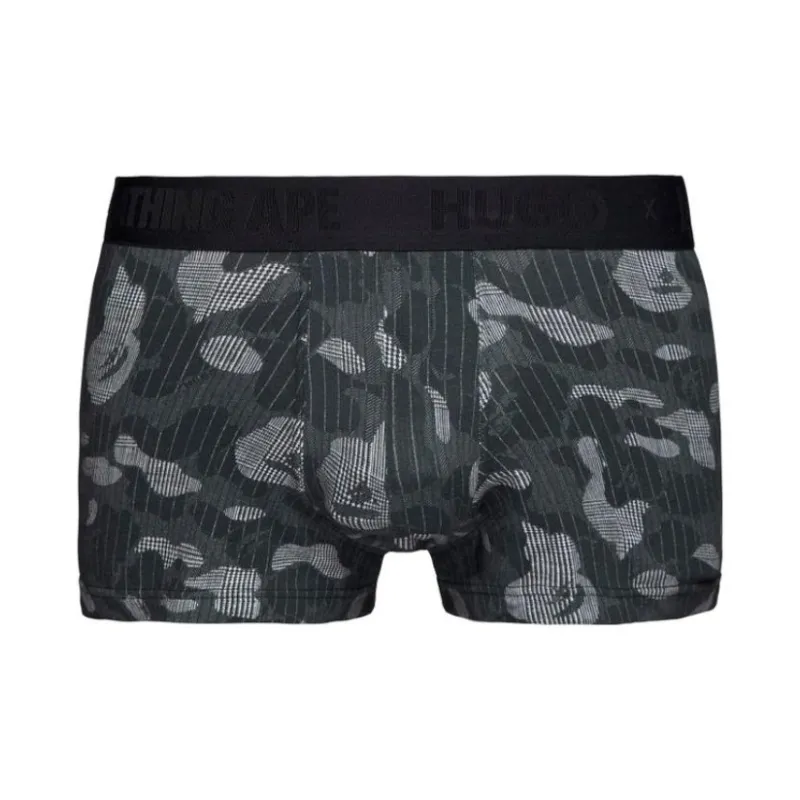 Bape X Hugo Brother Trunk Pack Of 2 Black-1