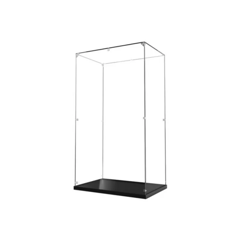 KGBOX For Building Block 76417 Gringotts Wizard Bank Acrylic Spray Painting Display Case Dust Cover Model Accessories-5