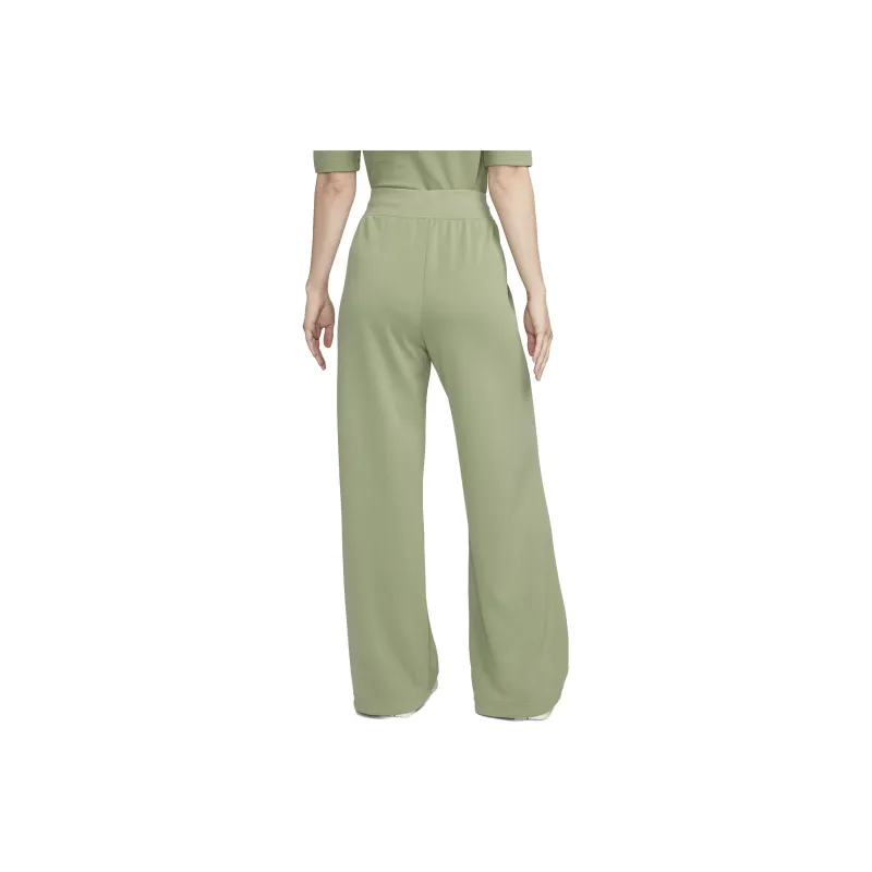 Nike Sportswear Essentials Series Knitted Sports Pants Women's Green-1