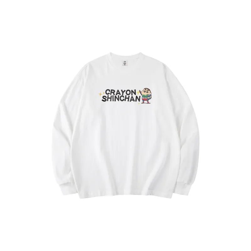 Crayon Shinchan Long Sleeved T Shirts Unisex-4