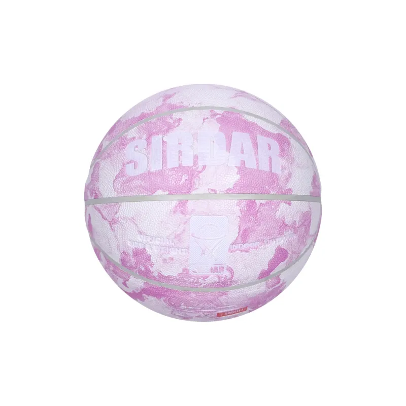 SIRDAR Splash Ink Series PU Basketball Cloud Pink White Size 7 Training Unisex-2