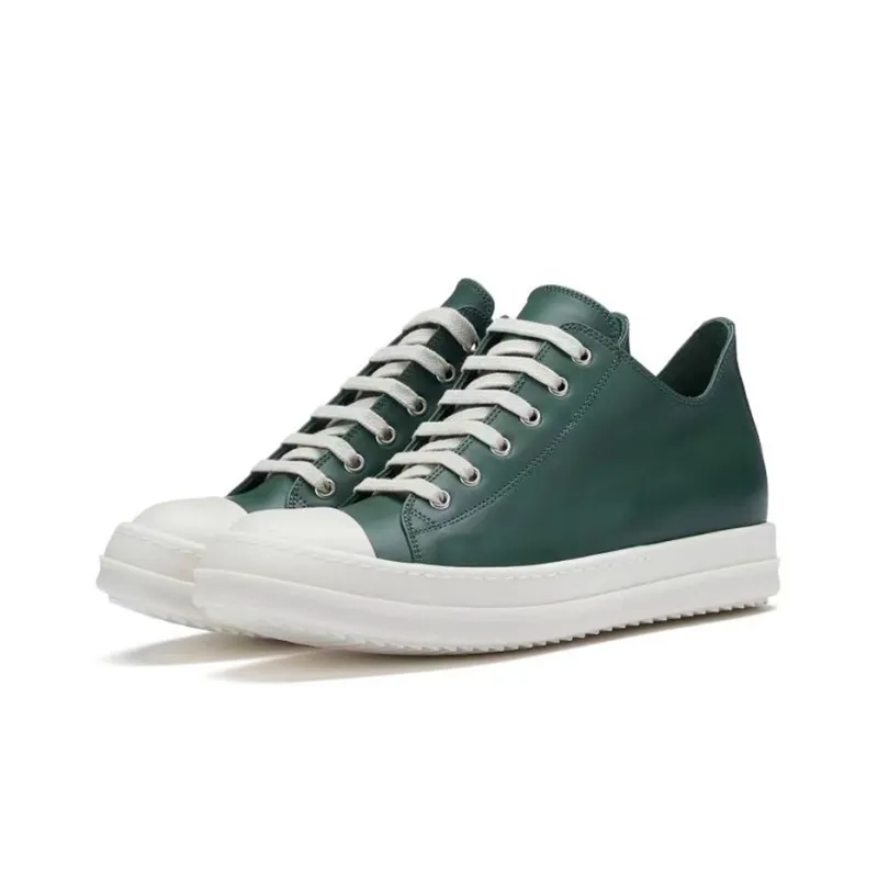 RICK OWENS Cortina Low Sneakers Teal Women's-2